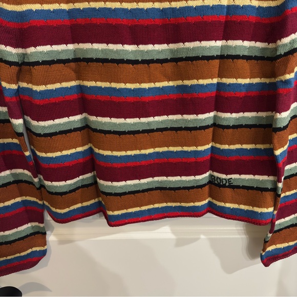 BODE Starkey Multi Particolored Striped Cardigan - Picture 15 of 16